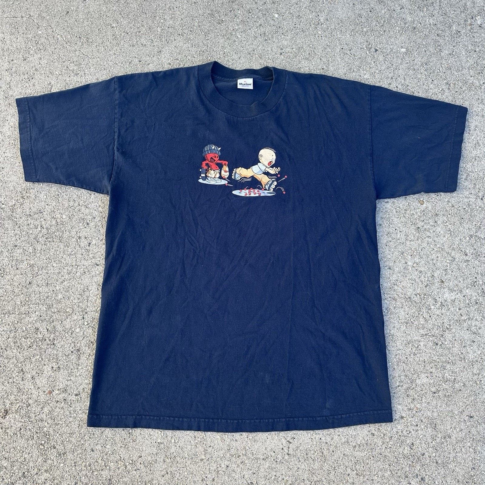Alien Workshop × Vintage × World Industries Vintage 90s Devil Skateboard Tee T-Shirt XL Size US XL / EU 56 / 4 - 2 Thumbnail