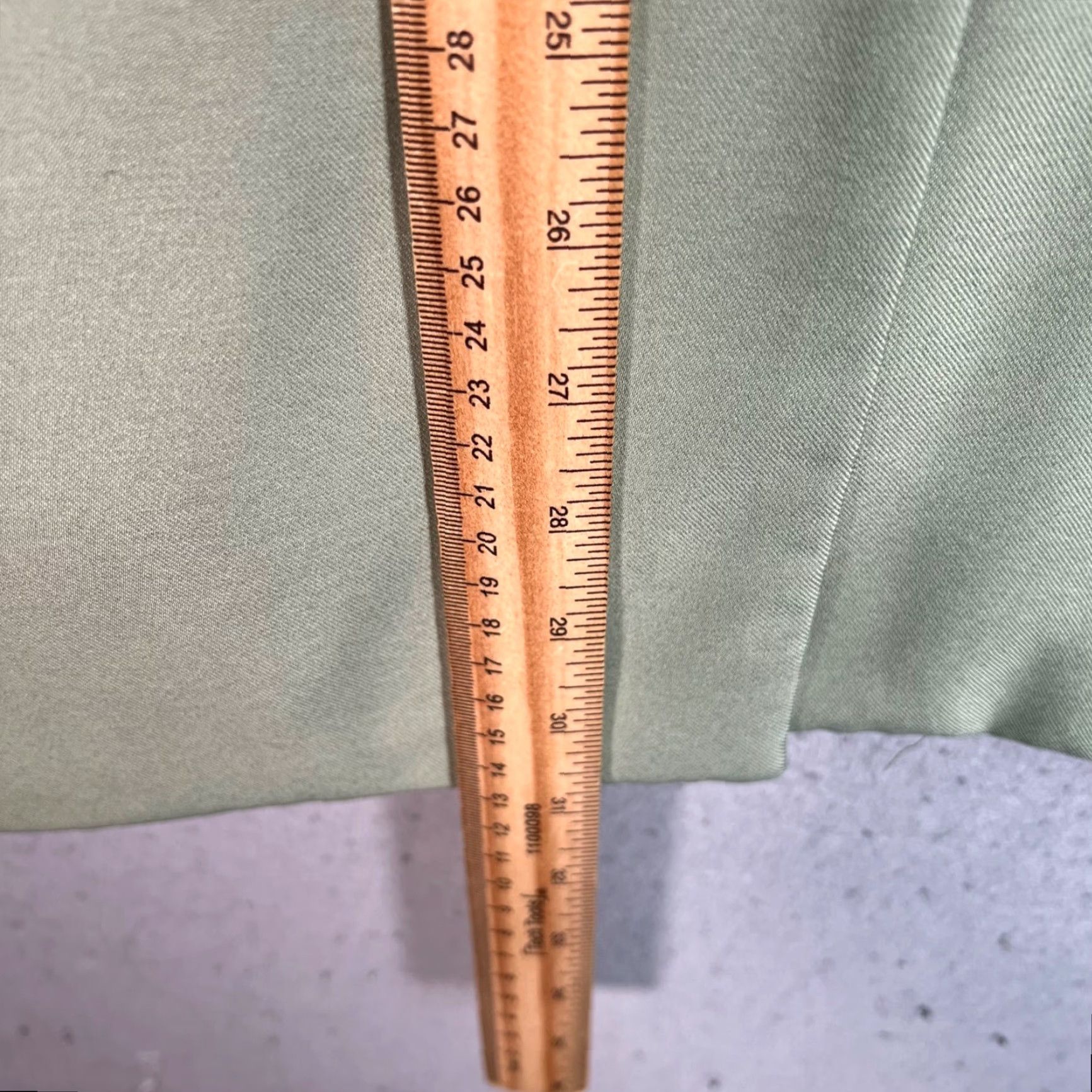 Vintage French Mauve Double-Breasted Blazer Small Sage Green Polyester Womens Size S / US 4 / IT 40 - 6 Thumbnail