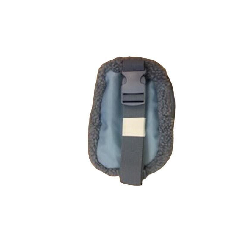Designer Vintage Sherpa Fleece Fanny Pack Teddy Belt Bag Dusty Blue Size ONE SIZE - 2 Thumbnail