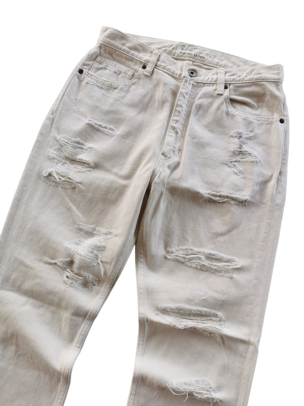Japanese Brand Another Edition Denim Jeans Size US 29 - 4 Thumbnail