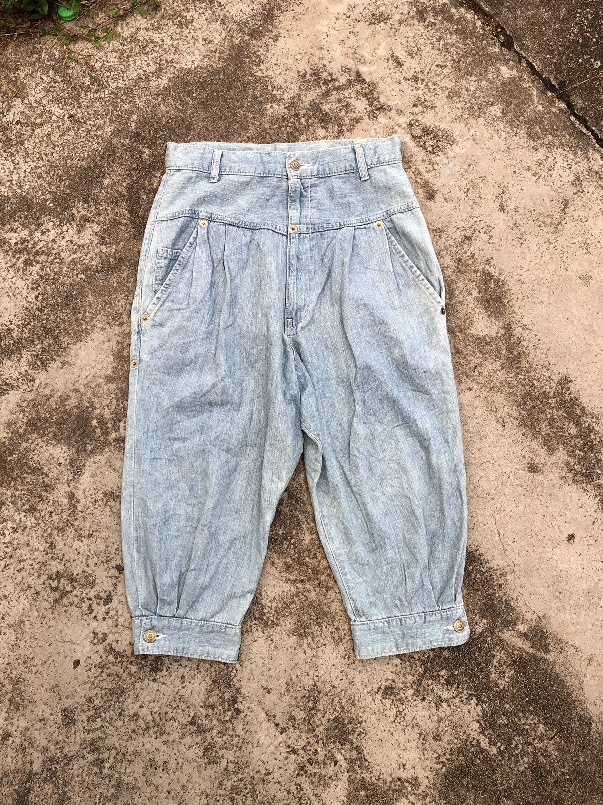 Issey Miyake × Japanese Brand × mercibeaucoup MERCIBEAUCOUP JEVOUS ENPRIE! DENIM Size US 28 / EU 44 - 1 Thumbnail