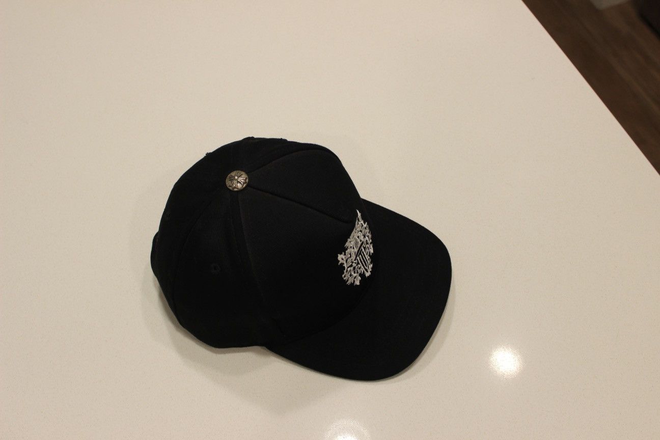 Chrome Hearts Chrome Hearts Dagger Denim Hat Size ONE SIZE - 4 Thumbnail