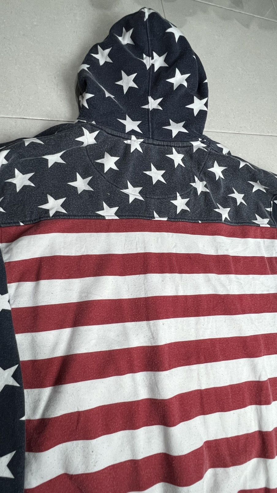Vintage Hoodie Flag Very Nice Design Size US XL / EU 56 / 4 - 3 Thumbnail