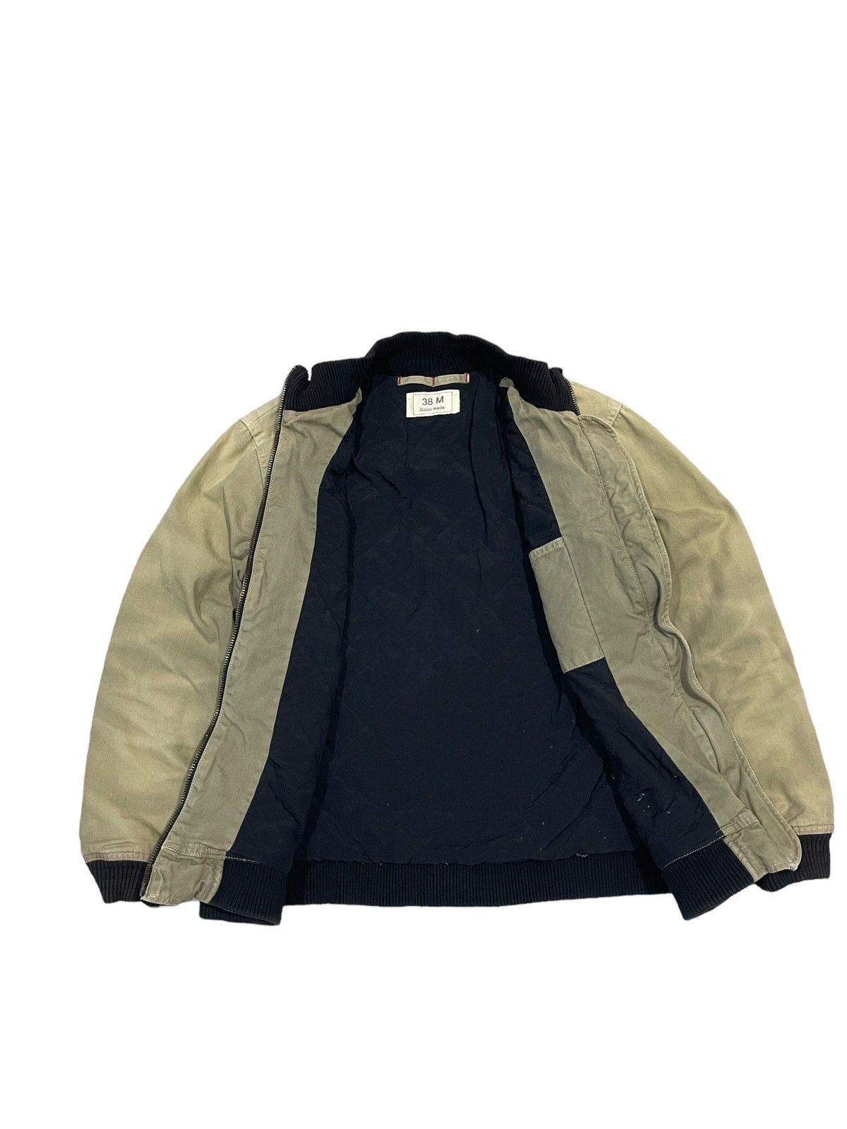 Japanese Brand × Vintage Vintage Gaijin Made Attention Bomber Jacket Size US M / EU 48-50 / 2 - 8 Thumbnail
