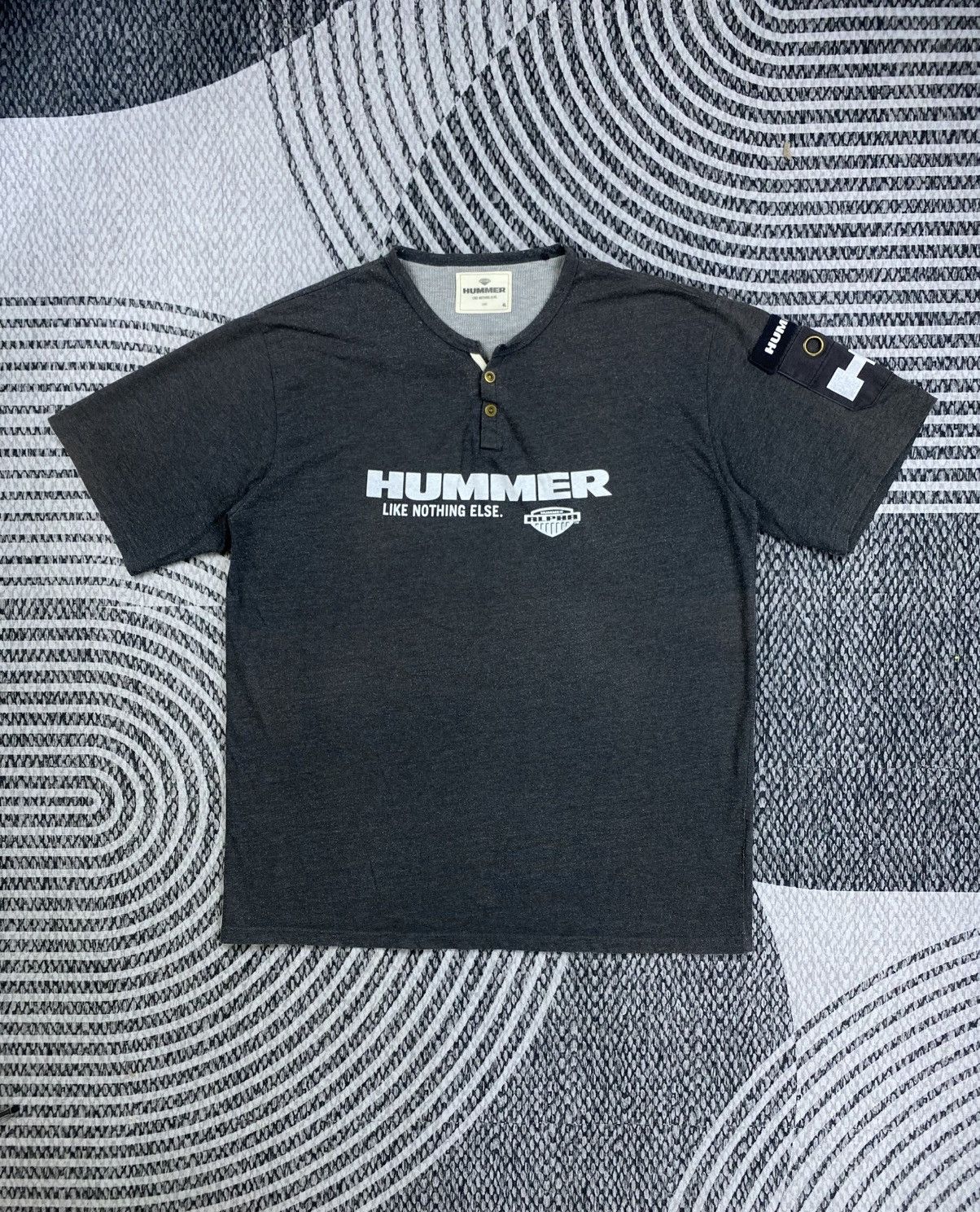 Other Vintage Hummer Motorsport Back Hit Embroidered T-Shirt Size US XL / EU 56 / 4 - 2 Thumbnail