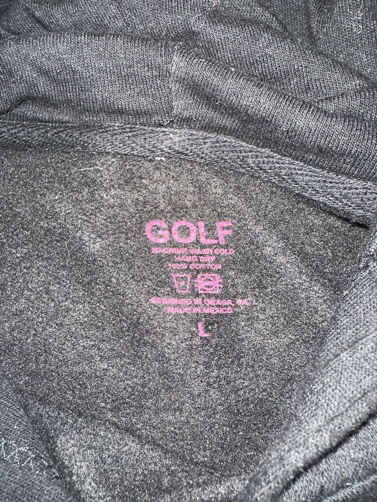 Golf Wang × Odd Future × Tyler The Creator Golf Wang Tyler The Creator Let's F**K Right Now Black Hoodi Size US L / EU 52-54 / 3 - 3 Thumbnail