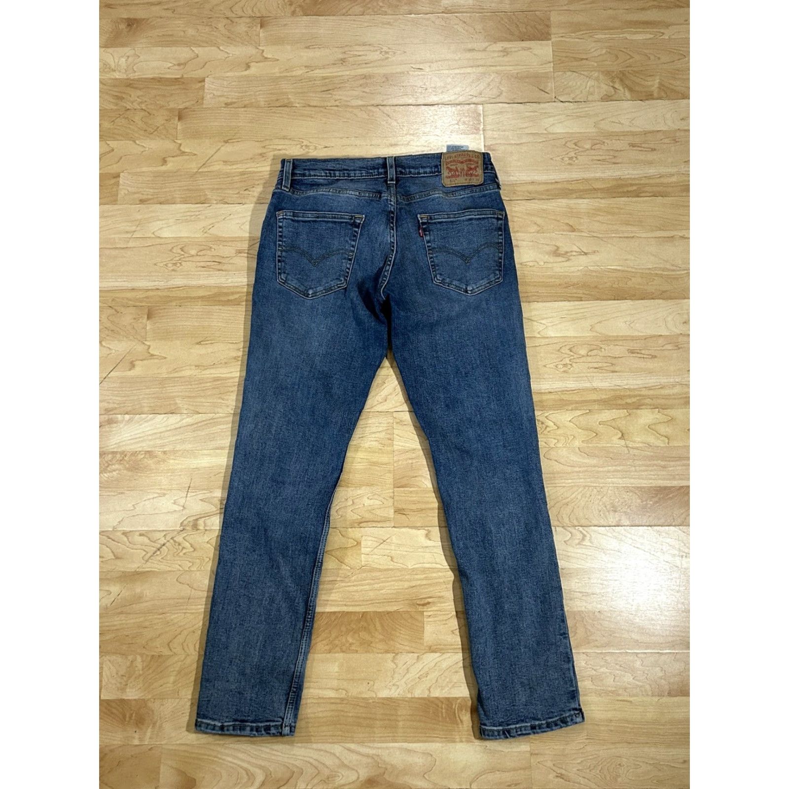 Levi's Levi's 511 Jeans Mens Slim Straight Leg Blue Denim 30x30 30 30 Regular Inseam Waist Size 30 Men Size US 30 / EU 46 - 2 Thumbnail