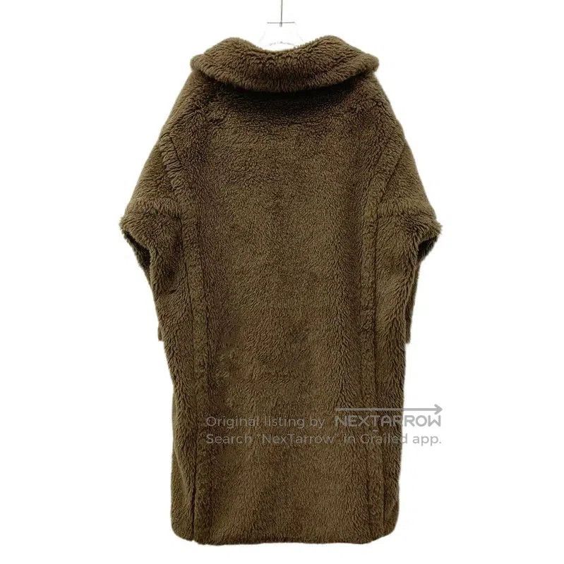 Max Mara MaxMara Brown Alpaca Wool Women's Coat . Size XS / US 0-2 / IT 36-38 - 2 Thumbnail