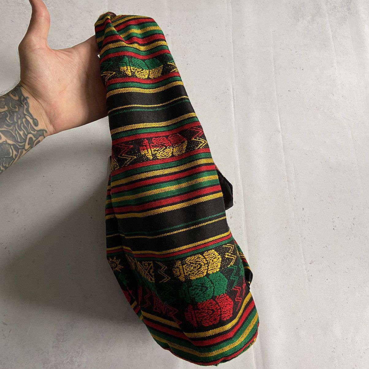 Vintage Vintage Hippie Avant Garde Sling Bag Y2K Weed Styl Crossbody Size ONE SIZE - 8 Thumbnail
