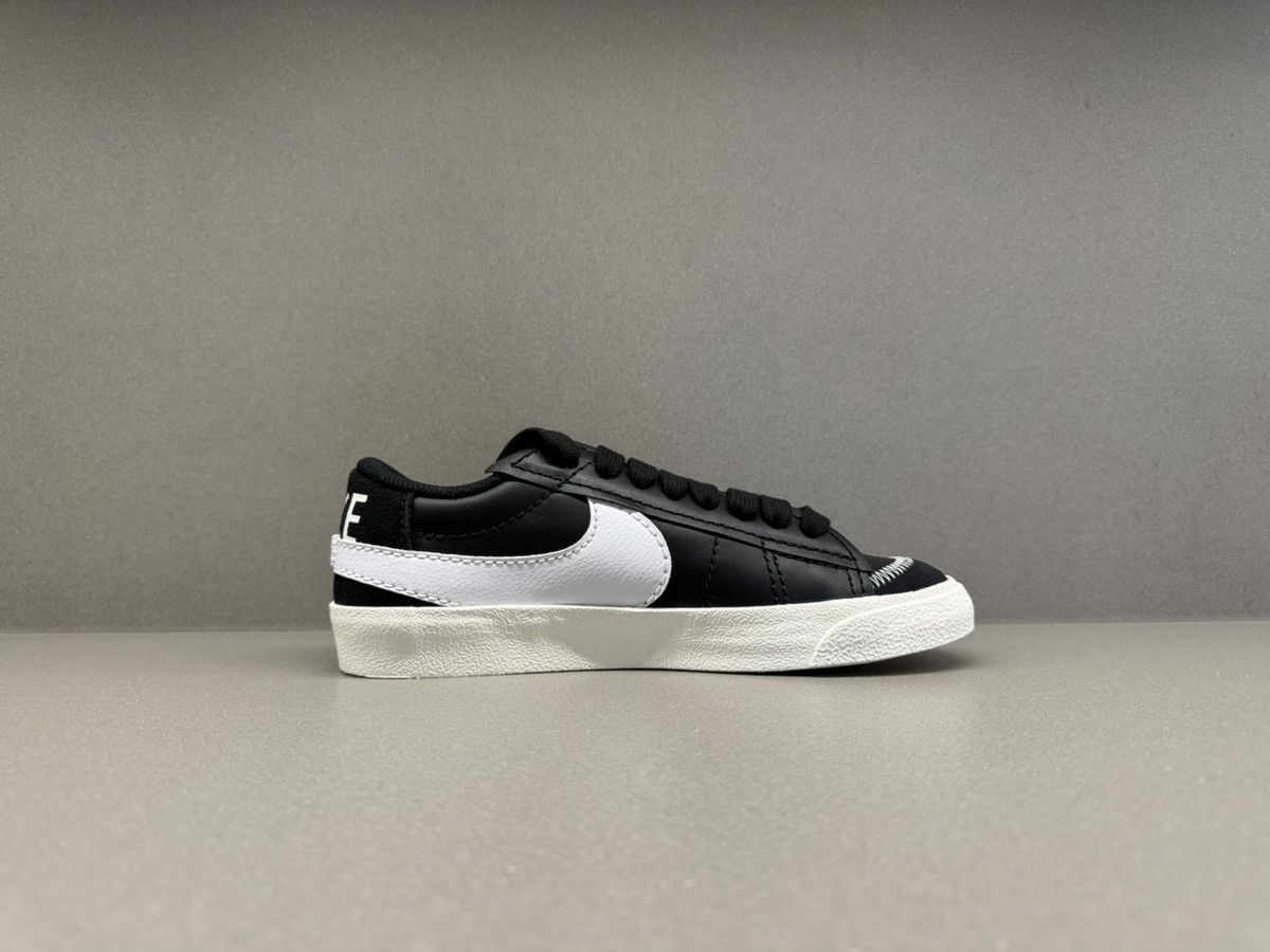 Nike Nike Blazer Low 77 Jumbo Black Sail White Women’s Size US 7 / IT 37 - 6 Thumbnail