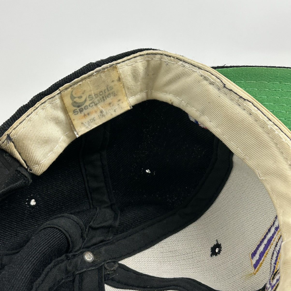 NBA × Sports Specialties × Vintage Vintage NBA Utah Jazz Dline Sports Specialties Hat Black Size ONE SIZE - 5 Thumbnail