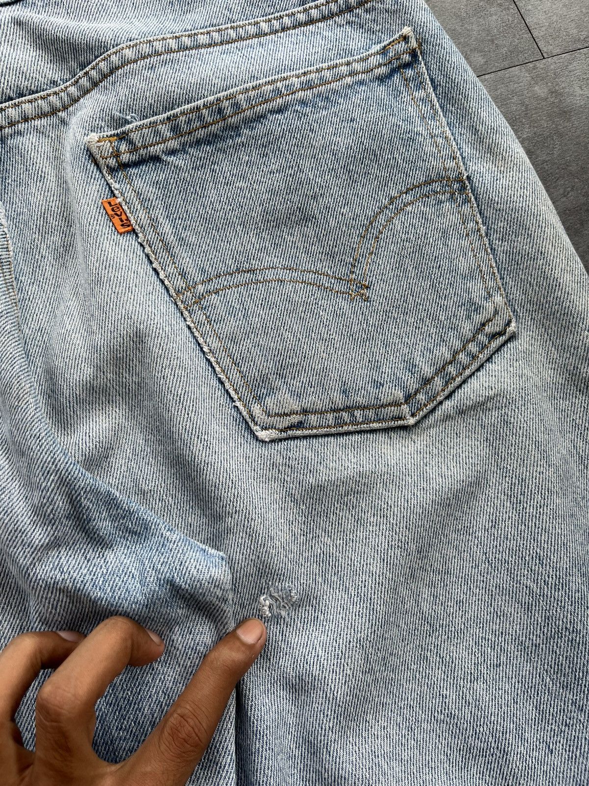 Levi's Levi's 70s orange tab flare jeans Size US 34 / EU 50 - 19 Thumbnail