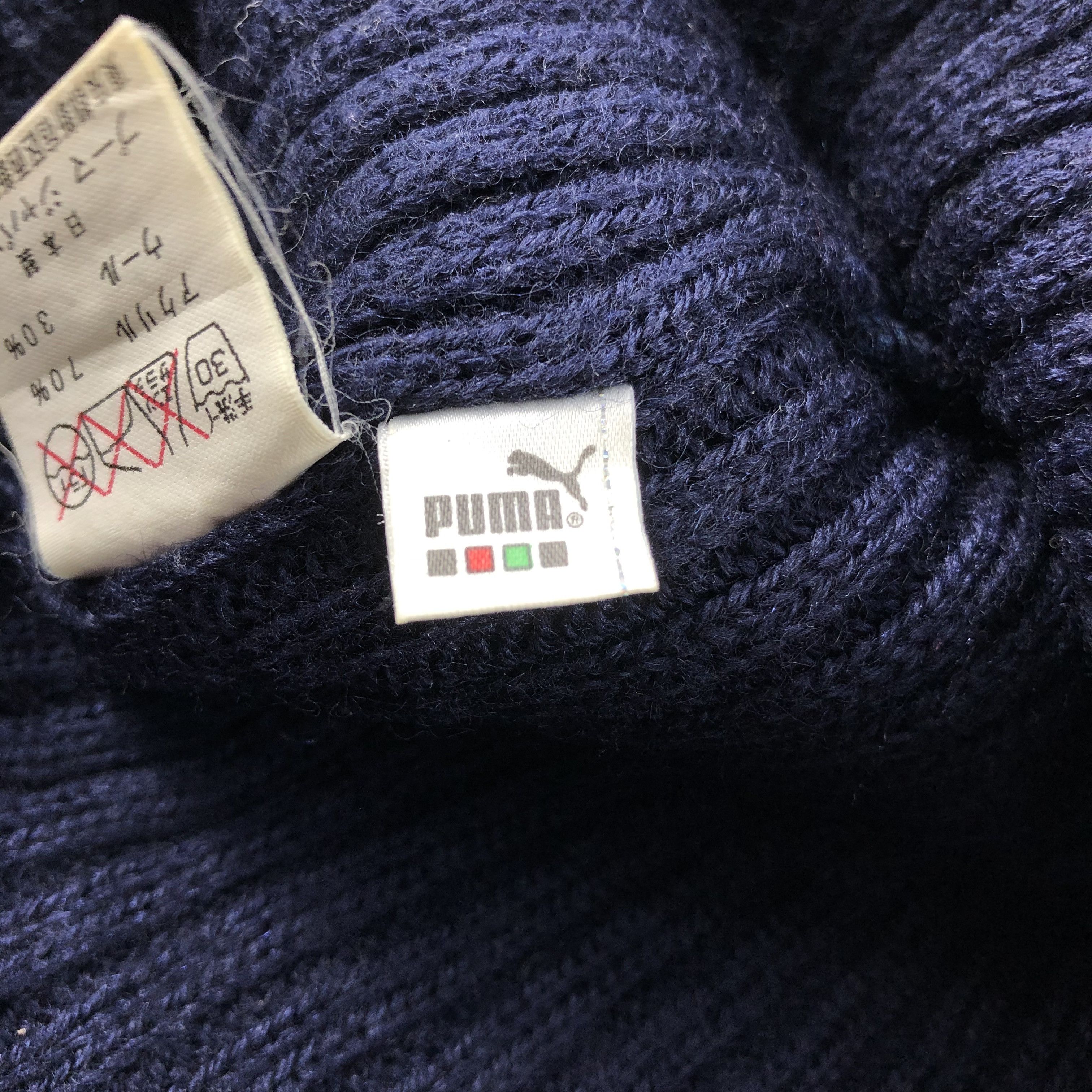 Puma Puma Fisherman Pleated Beanie Snowcap Snow Hat B462 Size ONE SIZE - 6 Thumbnail