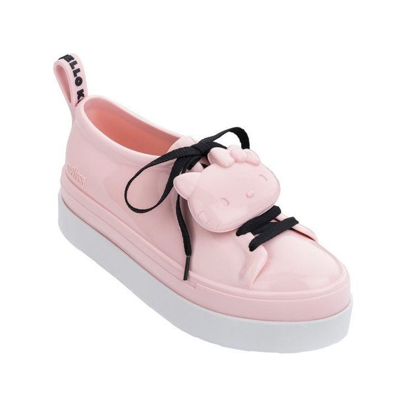 Melissa x Sanrio Hello Kitty Pink Platform Sneakers Low 6