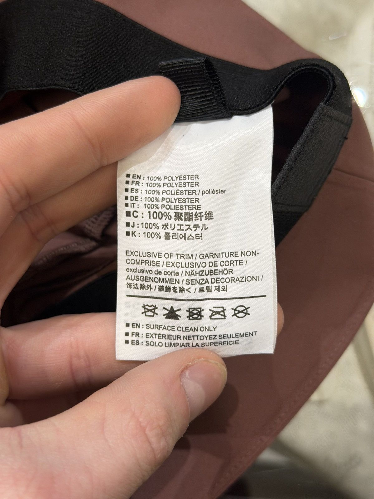Arc'teryx Arc’ Teryx x Palace Sinsolo Bucket Hat - Purple Size ONE SIZE - 8 Thumbnail