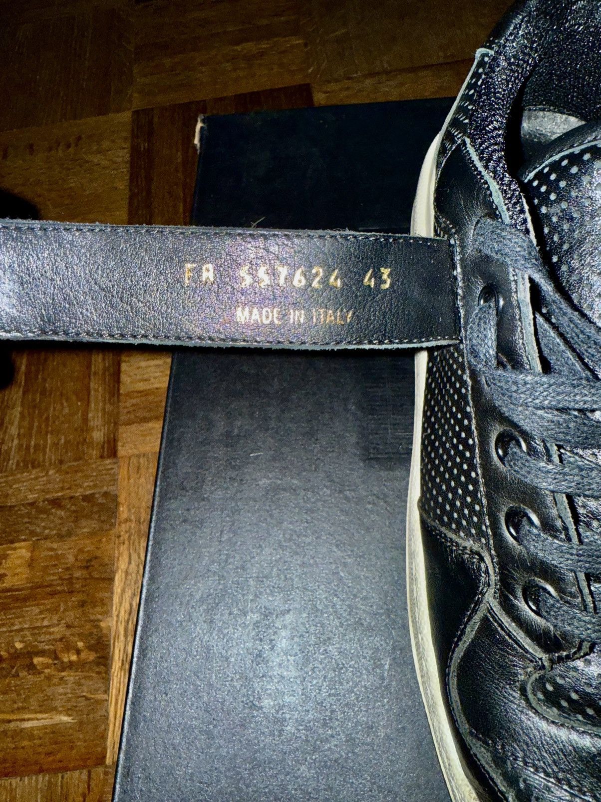 Saint Laurent Paris Saint Laurent SL 24 LOW TOP AGE SNEAKER Size US 10 / EU 43 - 7 Thumbnail