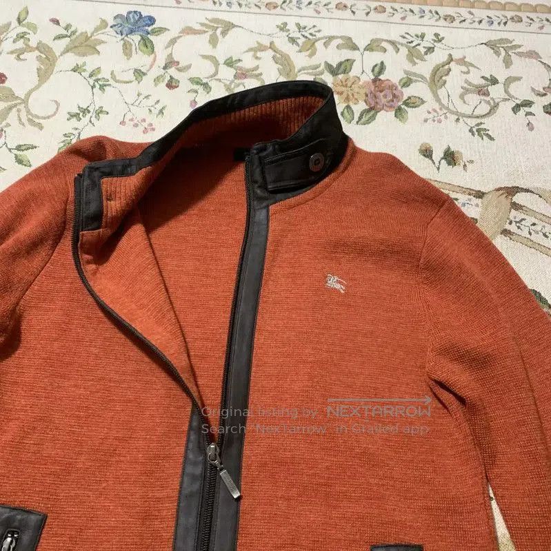 Burberry Burberry Orange Wool Women's Cardigan. Size M / US 6-8 / IT 42-44 - 4 Thumbnail
