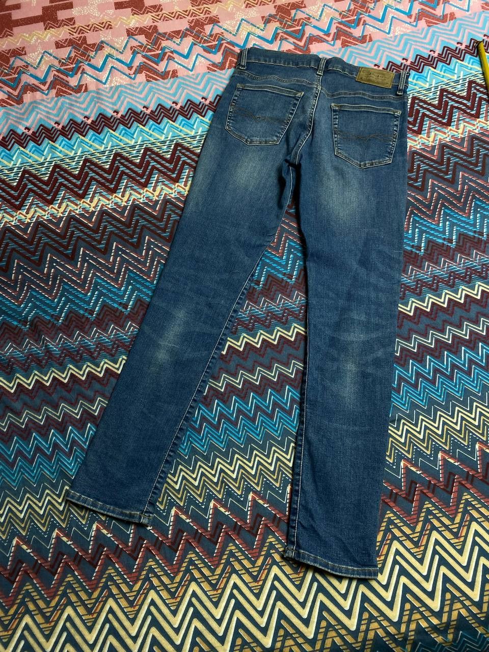 Polo Ralph Lauren jeans pants blue Polo Ralph Lauren Y2K logo vintage Size 28" / US 6 / IT 42 - 20 Thumbnail