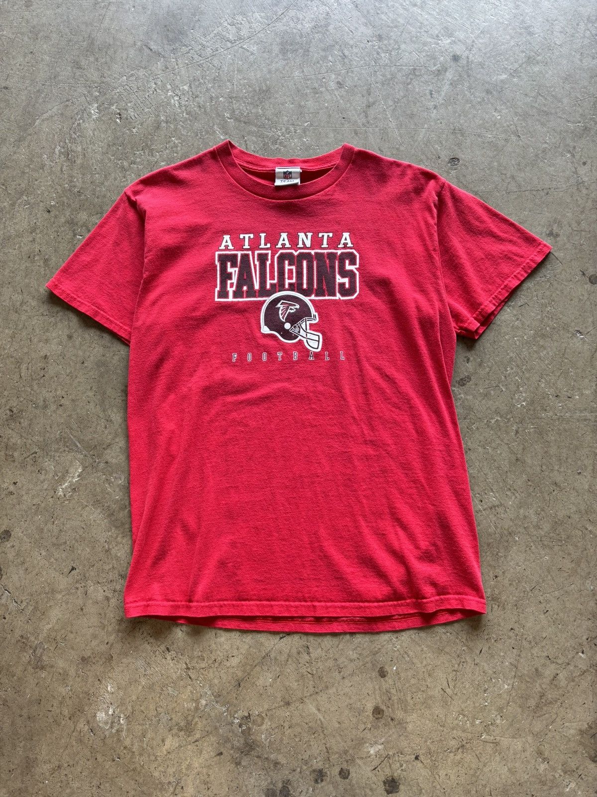 NFL Y2k Atlanta Falcons Helmet Tee Size US M / EU 48-50 / 2 - 2 Thumbnail