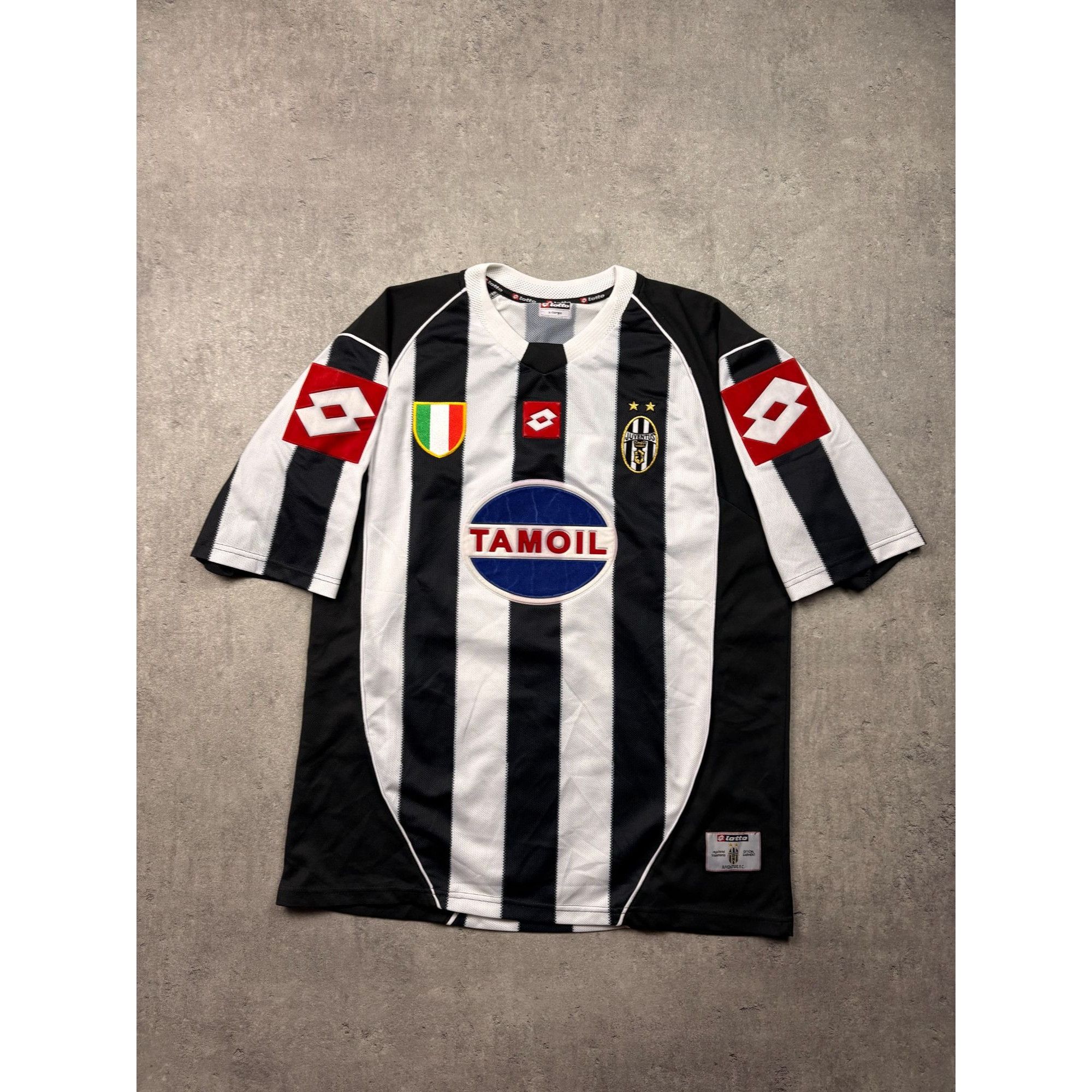 Other Juventus Lotto Tamoil Jersey Shirt Kit 2003-04 Home Men's XL Size US XL / EU 56 / 4 - 1 Thumbnail