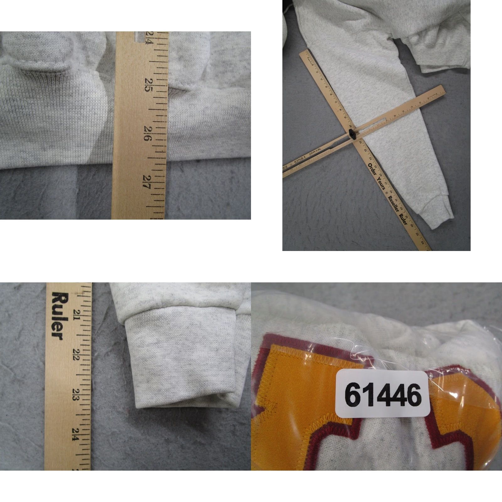 Soffe VINTAGE Soffe USC Trojans Hoodie Gray XL Heavyweight Pullover Sweatshirt Size US XL / EU 56 / 4 - 8 Thumbnail