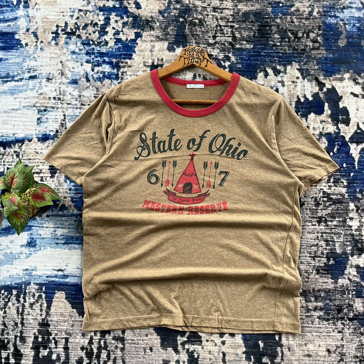 Japanese Brand × Vintage 💥State Of Ohio Tees Size US L / EU 52-54 / 3 - 1 Thumbnail