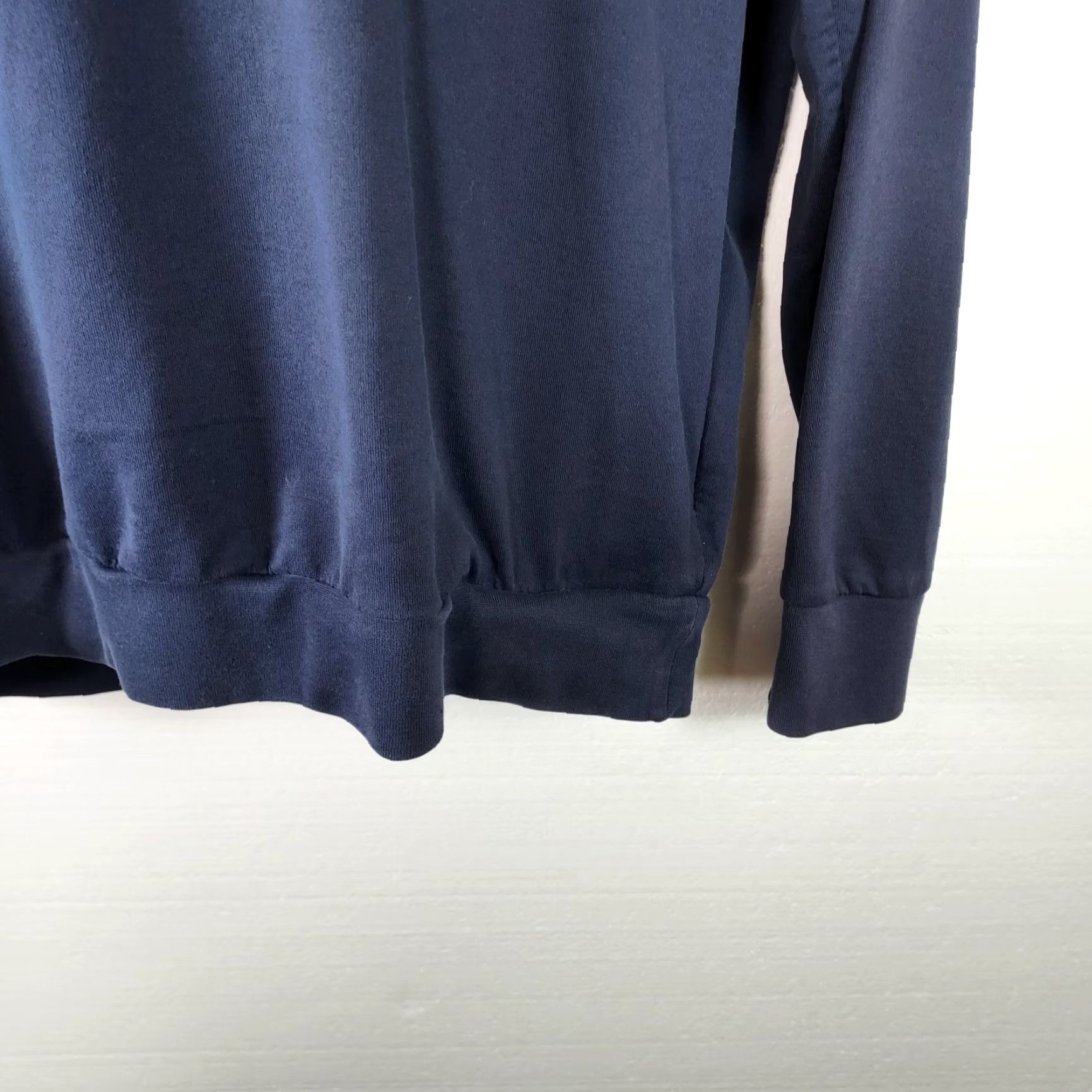 Polo Ralph Lauren Polo Ralph Lauren Blue 1/4 Zip Pullover Sweatshirt Men's L Golf Logo Embroidered Knit's Mock Neck Pullover Size US L / EU 52-54 / 3 - 4 Thumbnail