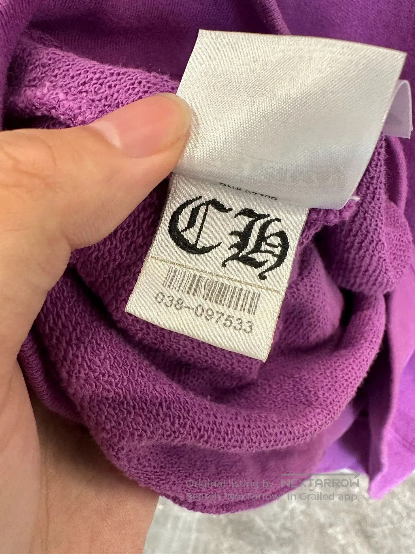 Chrome Hearts purple mattyboy graphic sweatshirt by chrome hearts. Size US L / EU 52-54 / 3 - 6 Thumbnail