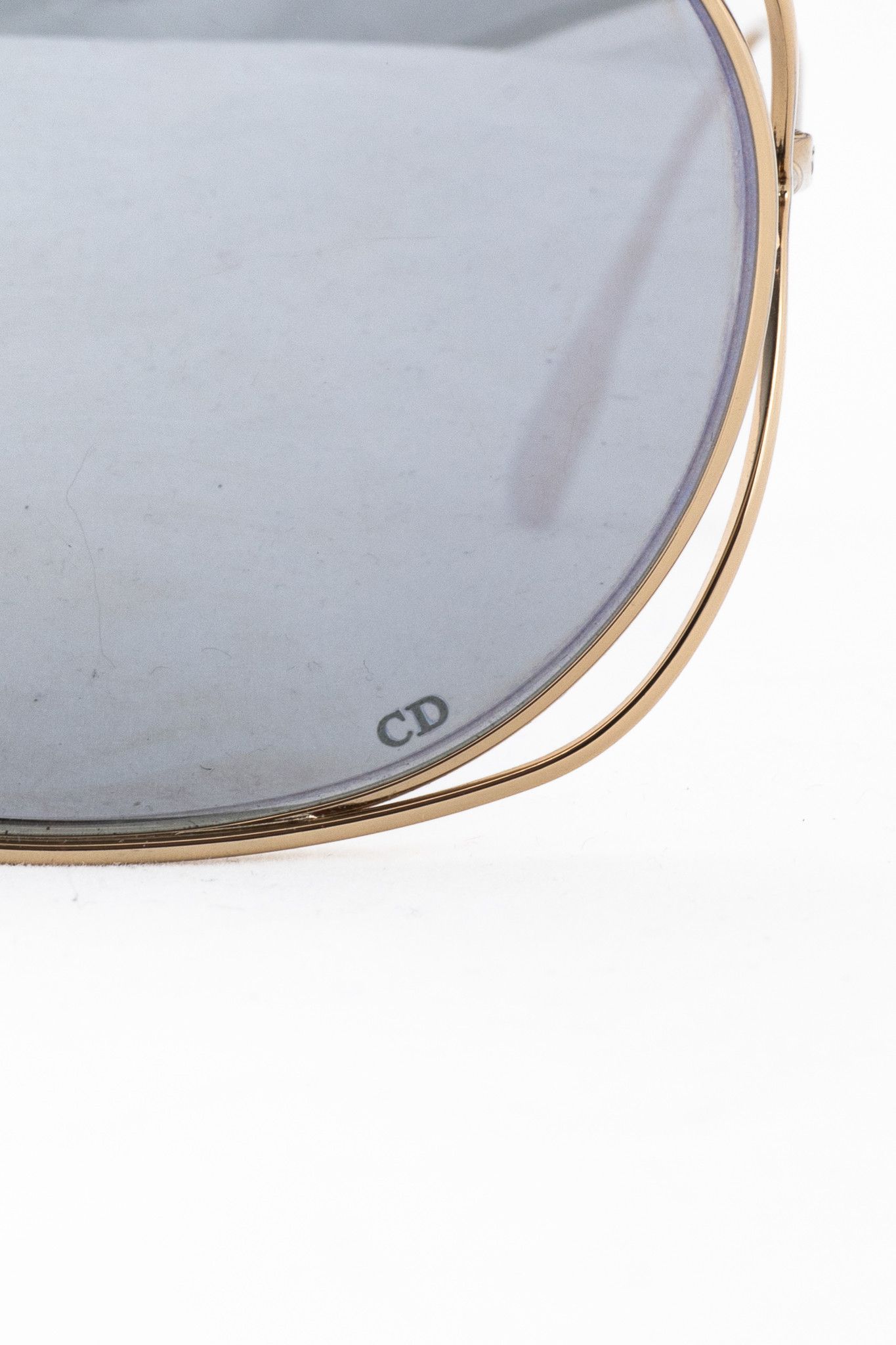 Dior Christian Dior DiorStellaire2 Gold-Tone Butterfly Sunglasses Size ONE SIZE - 7 Thumbnail