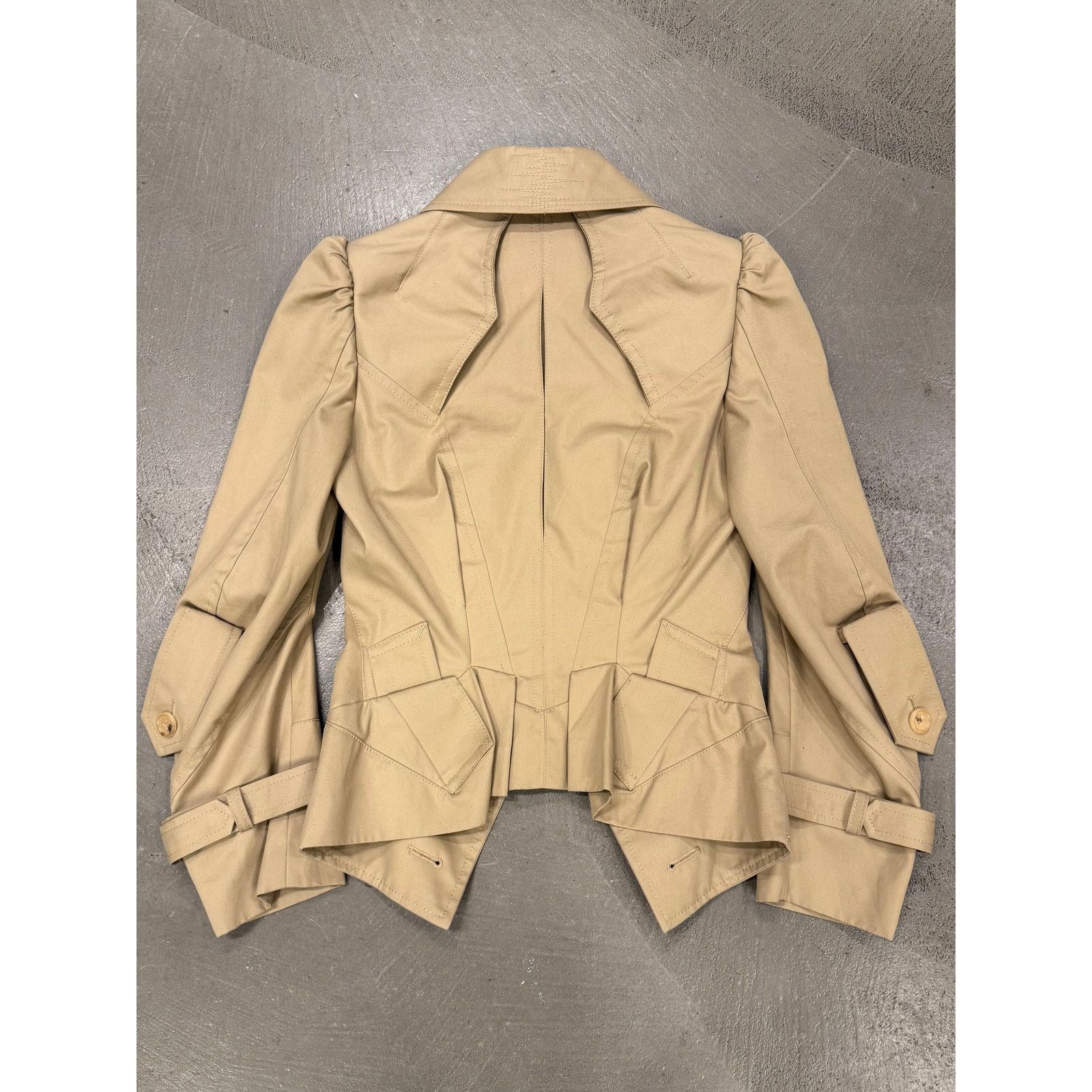 Junya Watanabe S/S2006 Junya Watanabe deconstructed trench coat jacket Size S / US 4 / IT 40 - 1 Thumbnail