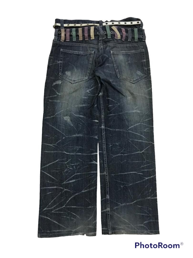 Tornado Mart 💥Avant-Garde Nylaus Design Double Waist Size US 33 - 3 Thumbnail