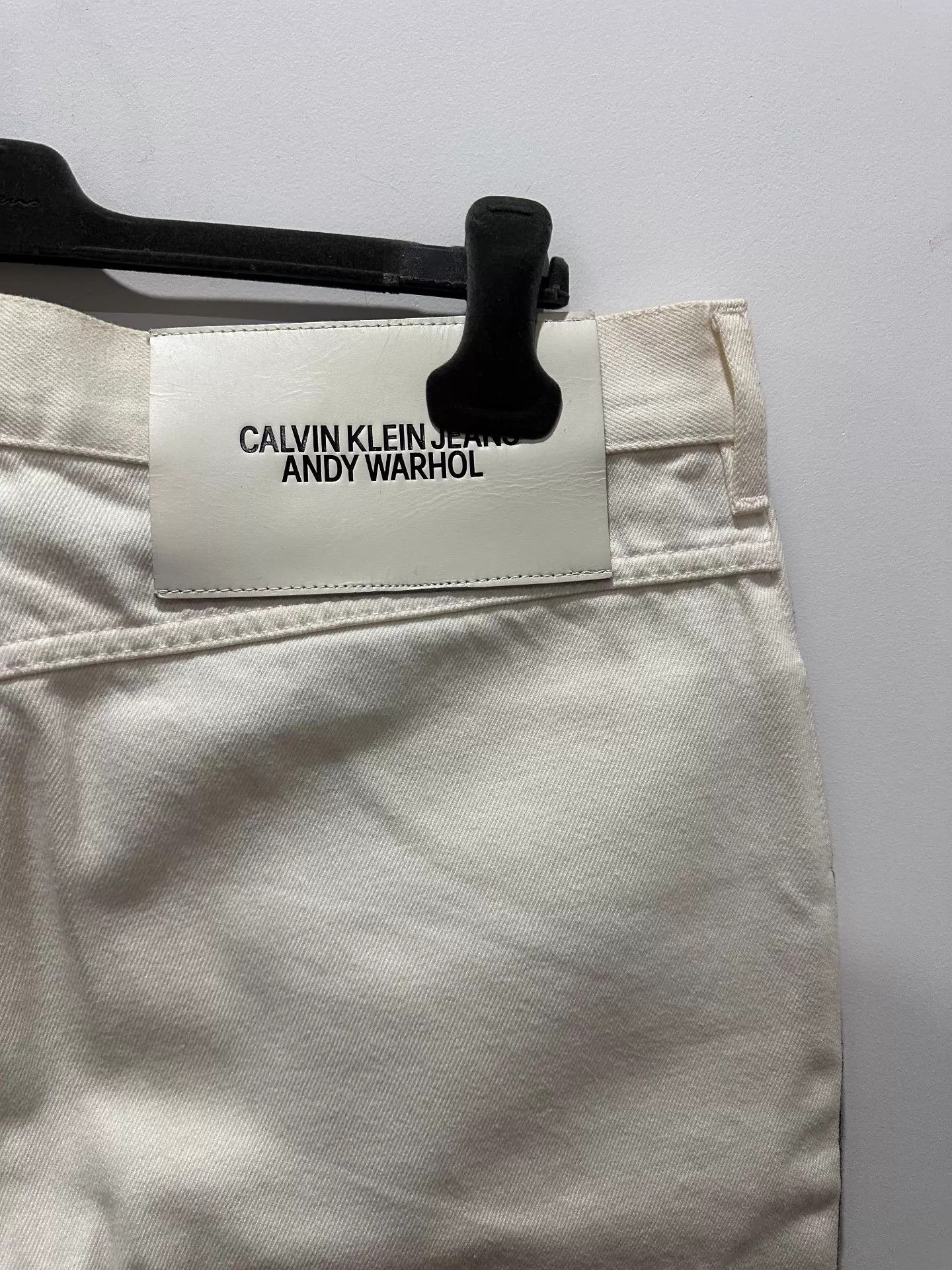 Calvin Klein CK 205W39NYC x Andy Warhol SS18 Pink Print Jeans 34W 1x Worn Size 24" / US 00 / IT 34 - 5 Thumbnail