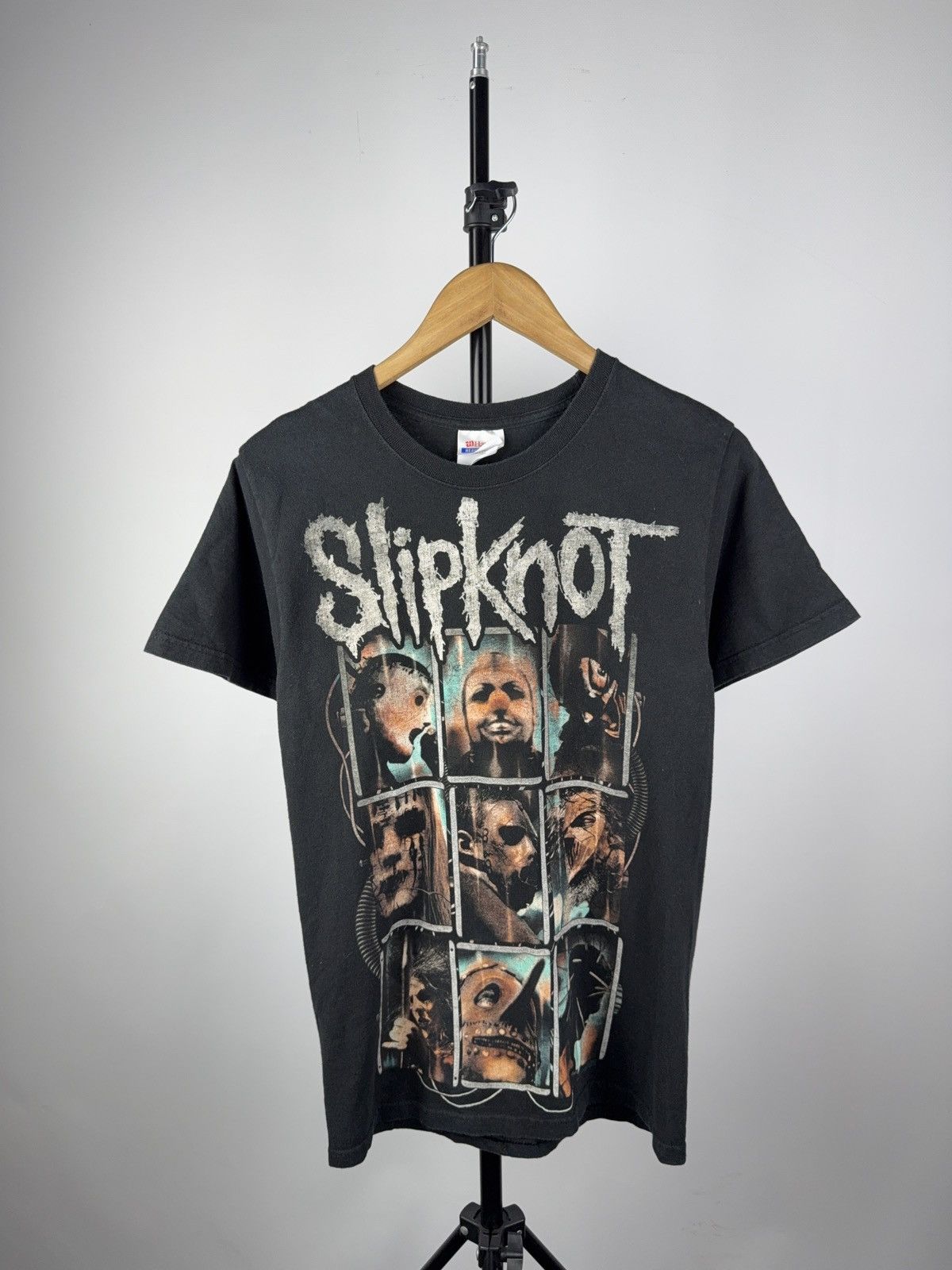 Slipknot × Vintage Vintage 2010 Slipknot Band Double Sided print Rock t-shirt Size US S / EU 44-46 / 1 - 1 Thumbnail
