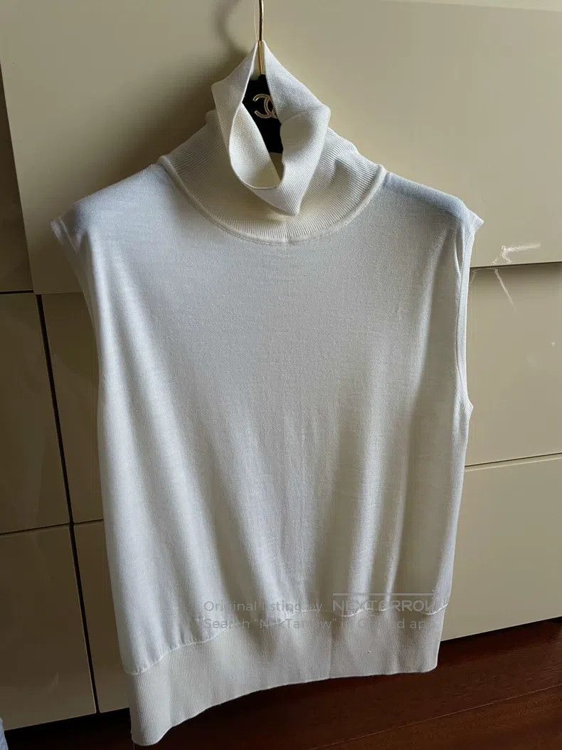 The Row The row High-necked knitted cashmere sleeveless shirt Size S / US 4 / IT 40 - 2 Thumbnail