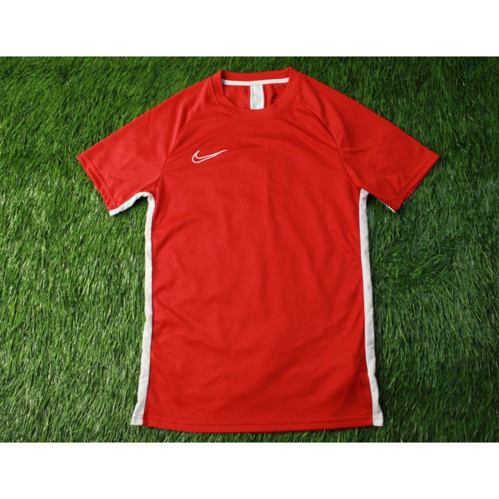 Nike Nike Academy Dri-Fit Original 2019 Mens Football Shirt Jersey Tee S Red White Size US S / EU 44-46 / 1 - 2 Thumbnail