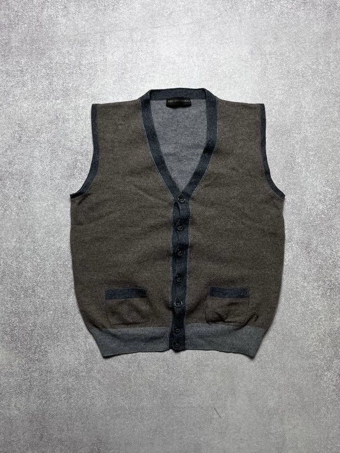 Vintage Trussardi Wool Vest M