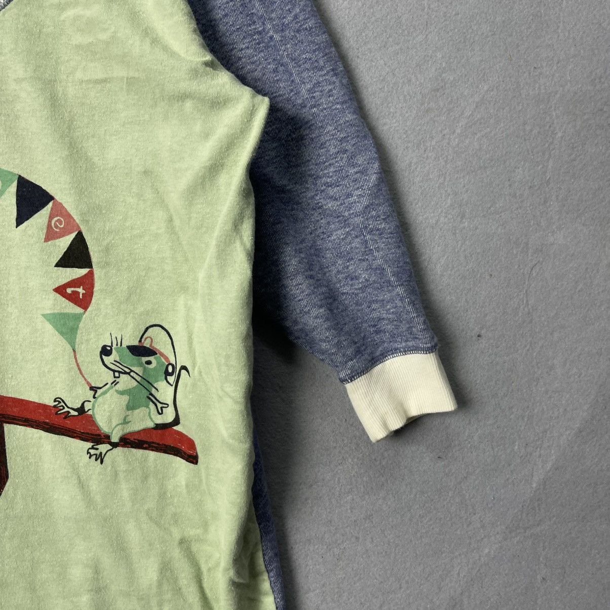 Ne-Net Ne-net Hooded Long Sweatshirt Dress Graphic Print Size M / US 6-8 / IT 42-44 - 5 Thumbnail
