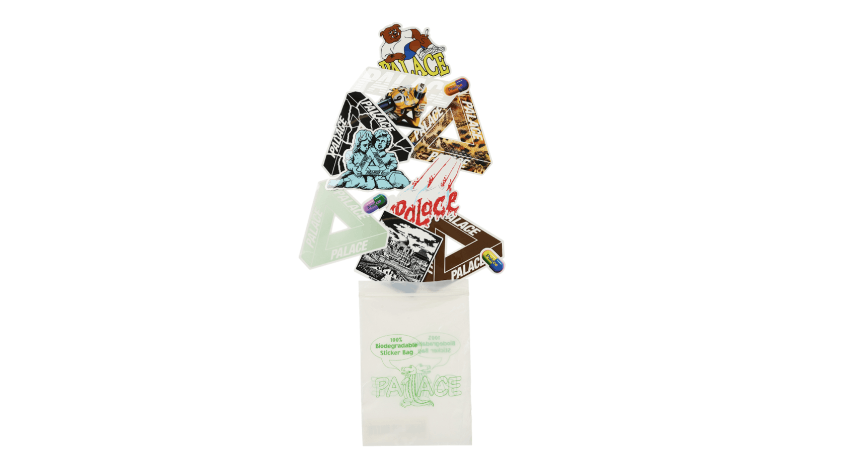 Palace Palace Autumn 2023 Sticker Pack Size ONE SIZE - 1 Thumbnail
