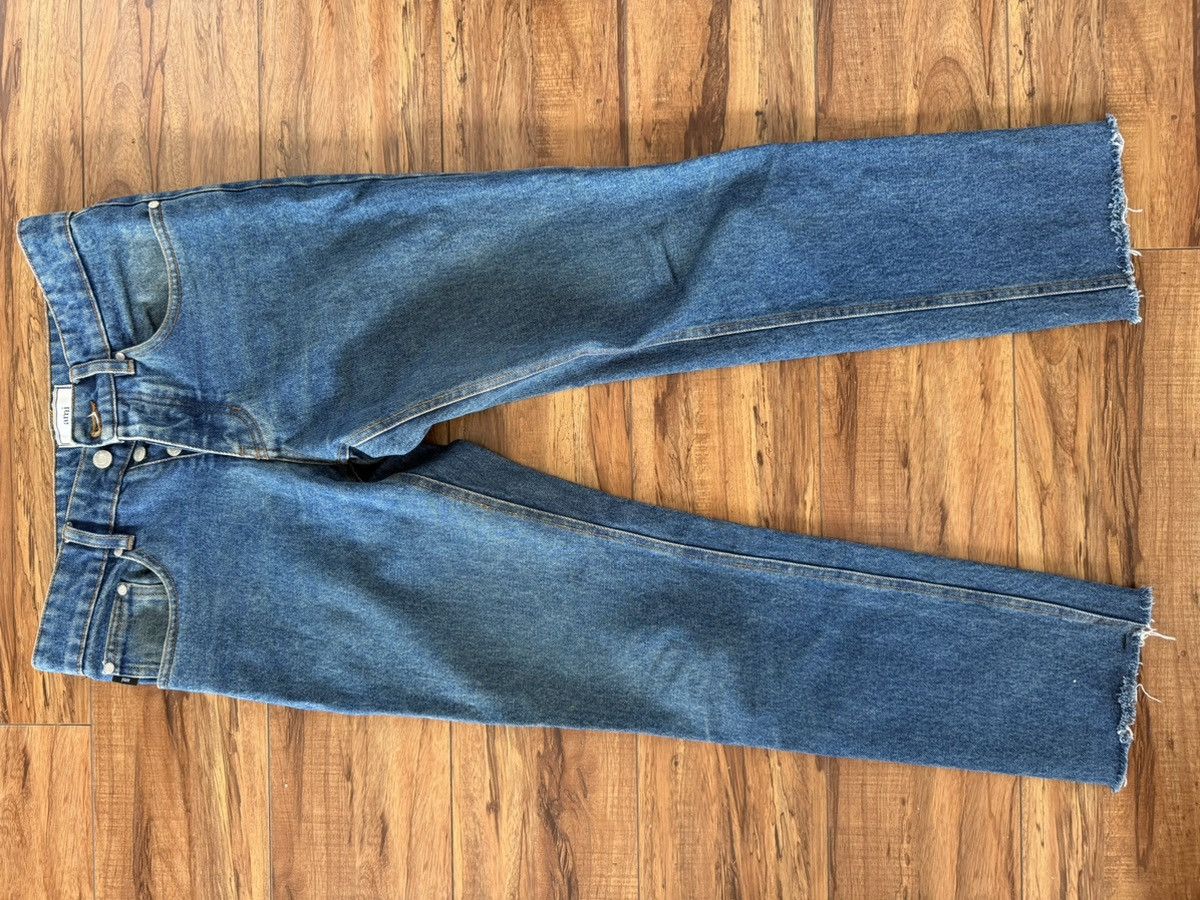 AMI AMI Alexandre Mattiussi Cropped Denim Jeans (Size 29) Size US 29 - 3 Thumbnail