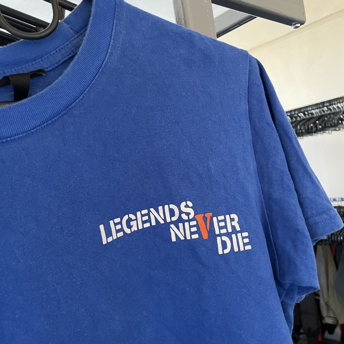 999 Club × Rap Tees × Vlone Juice Wrld X Vlone Legends Never Die 999 shirt tee Size US S / EU 44-46 / 1 - 3 Thumbnail