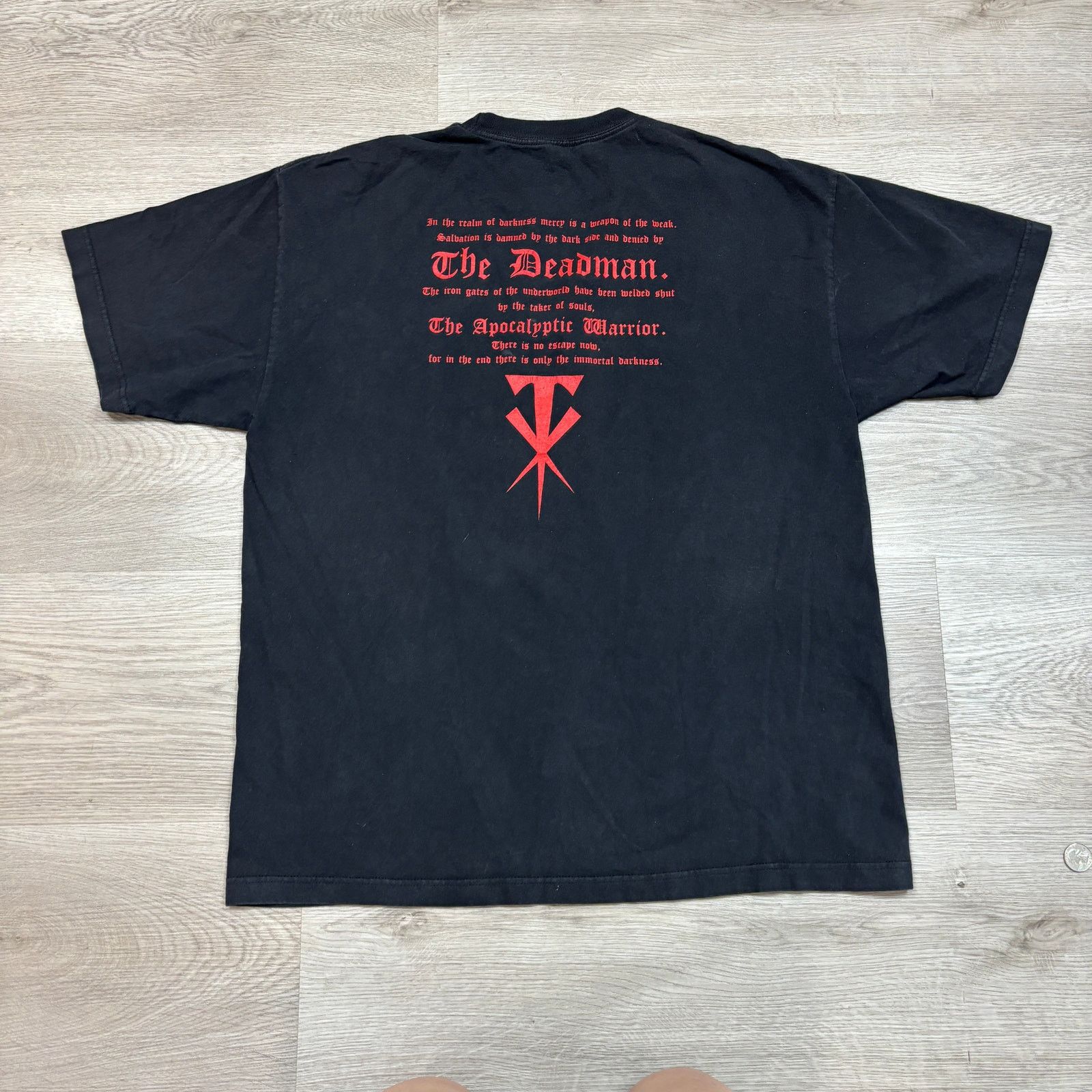 WWE WWE The Undertaker Apocalyptic Warrior T Shirt Men's XL Y2K Size US XL / EU 56 / 4 - 4 Thumbnail