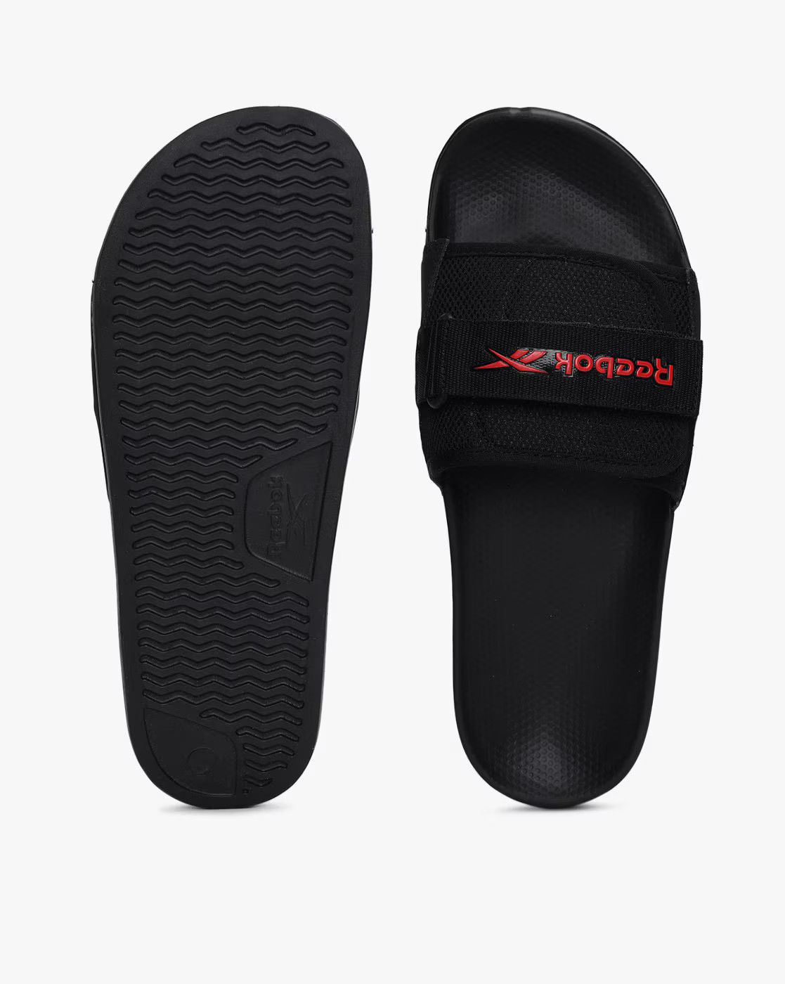 Christian Louboutin o1s1wg110924 No Navy Pool Flat Sandals in Black Size US 8 / EU 41 - 4 Thumbnail