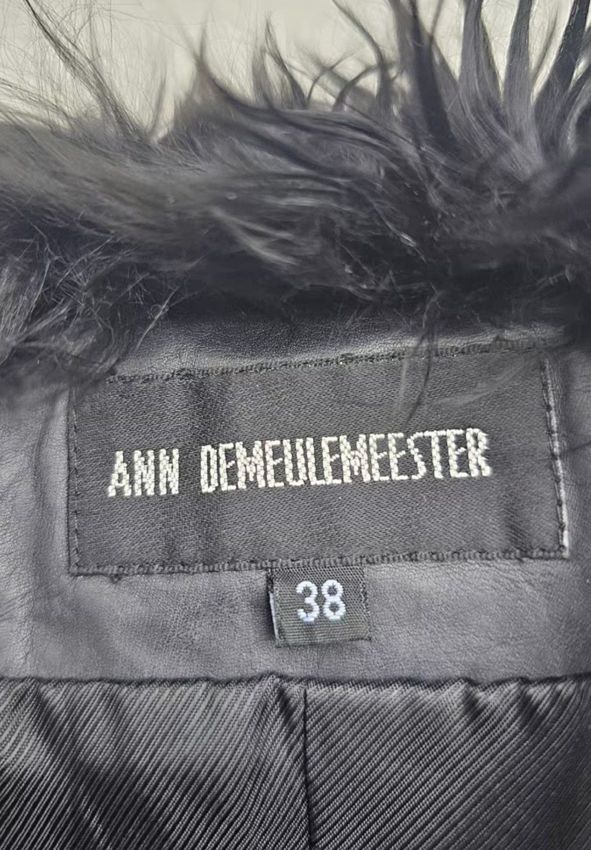 Ann Demeulemeester Ann demeulemeester leather coat, jacket Size S / US 4 / IT 40 - 8 Thumbnail