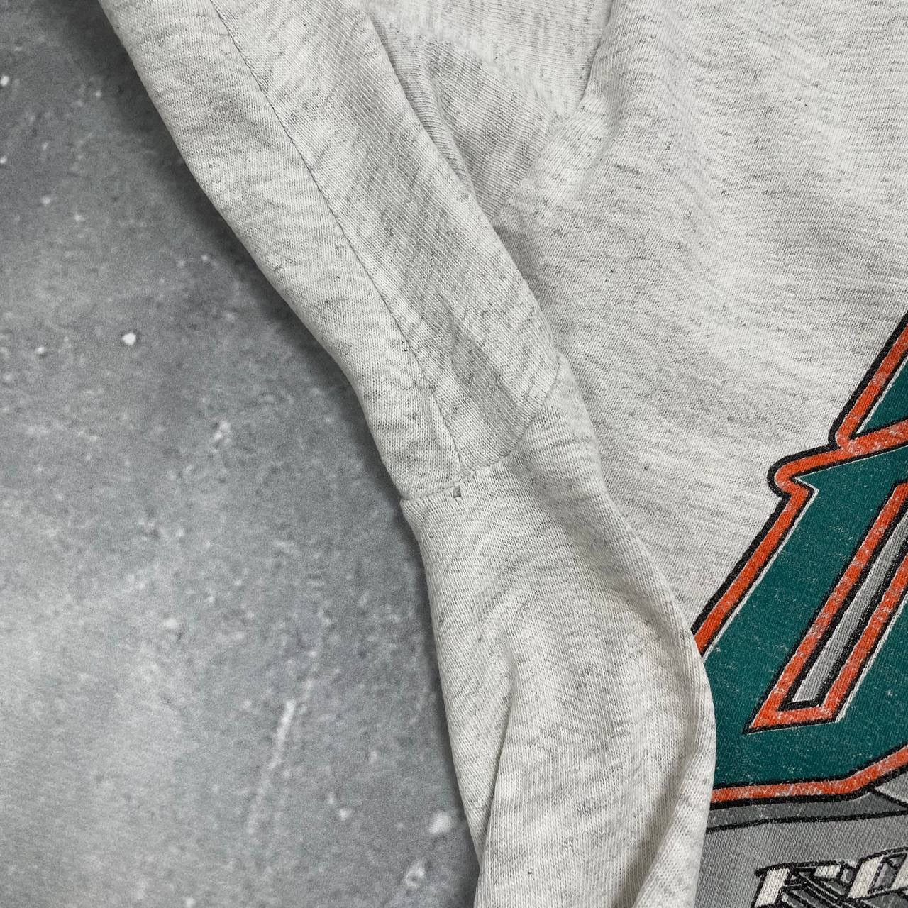 NFL × Vintage Vintage 90s Miami Dolphins NFL Single Stitch T Shirt Size XL Size US XL / EU 56 / 4 - 21 Thumbnail