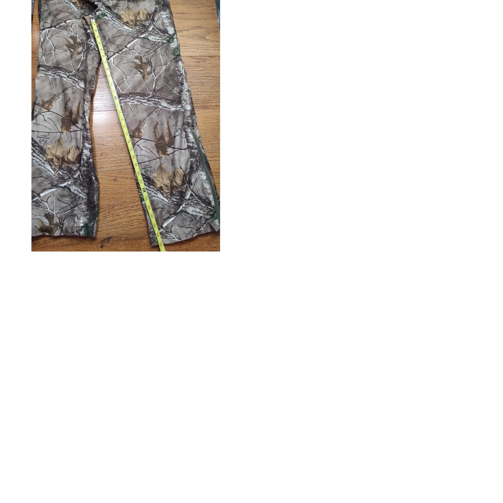 Realtree Realtree Camouflage Pants Men's M Relaxed Elastic Waist Polyester Blend Brown Straight Leg Sweatpants with Pockets Size US 31 - 10 Thumbnail