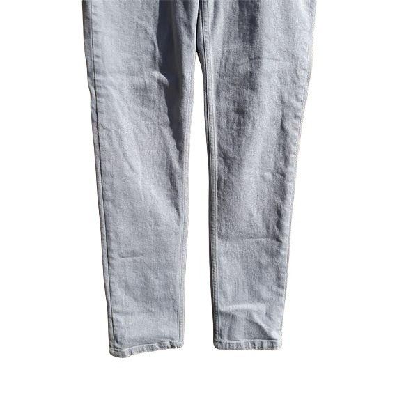 A.P.C. A.P.C. Jean Droit Mid Rise Straight Leg 5 Pocket Jeans Gray Size 26" / US 2 / IT 38 - 6 Thumbnail