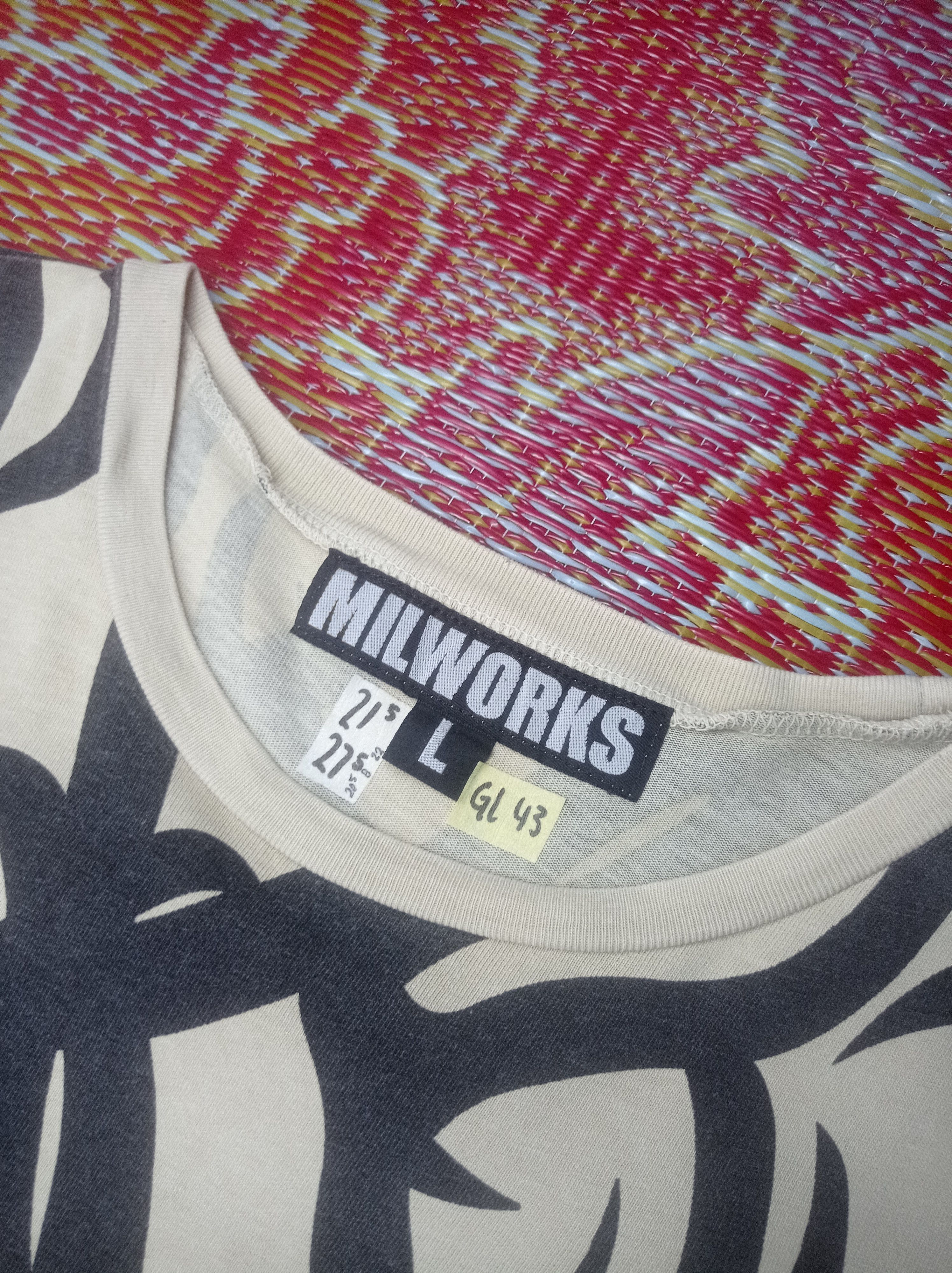 Japanese Brand Japanese designer milworks overprint Size US L / EU 52-54 / 3 - 4 Thumbnail