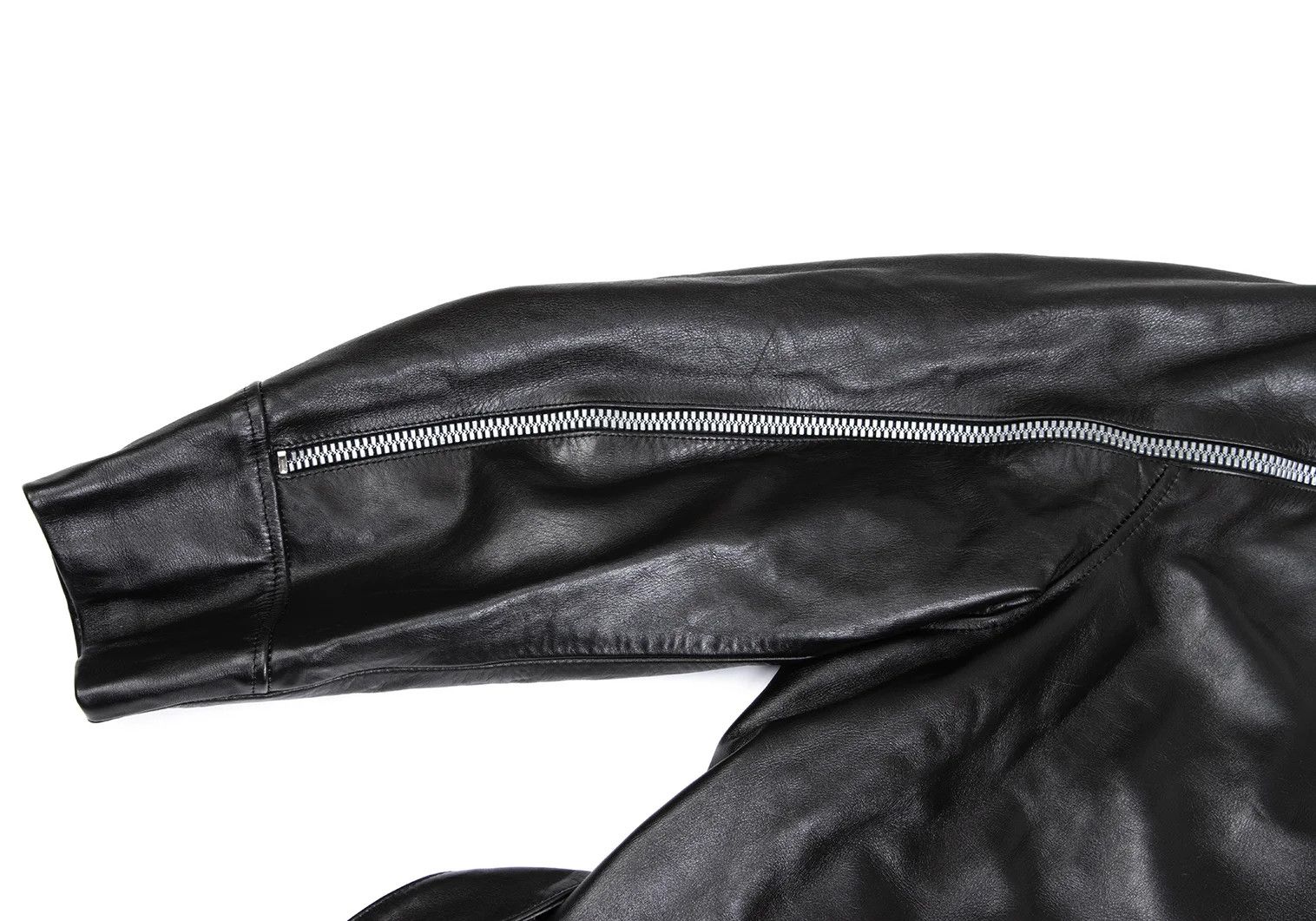 Yohji Yamamoto Yohji Yamamoto 6.1 Leather Belted Coat Size US L / EU 52-54 / 3 - 5 Thumbnail