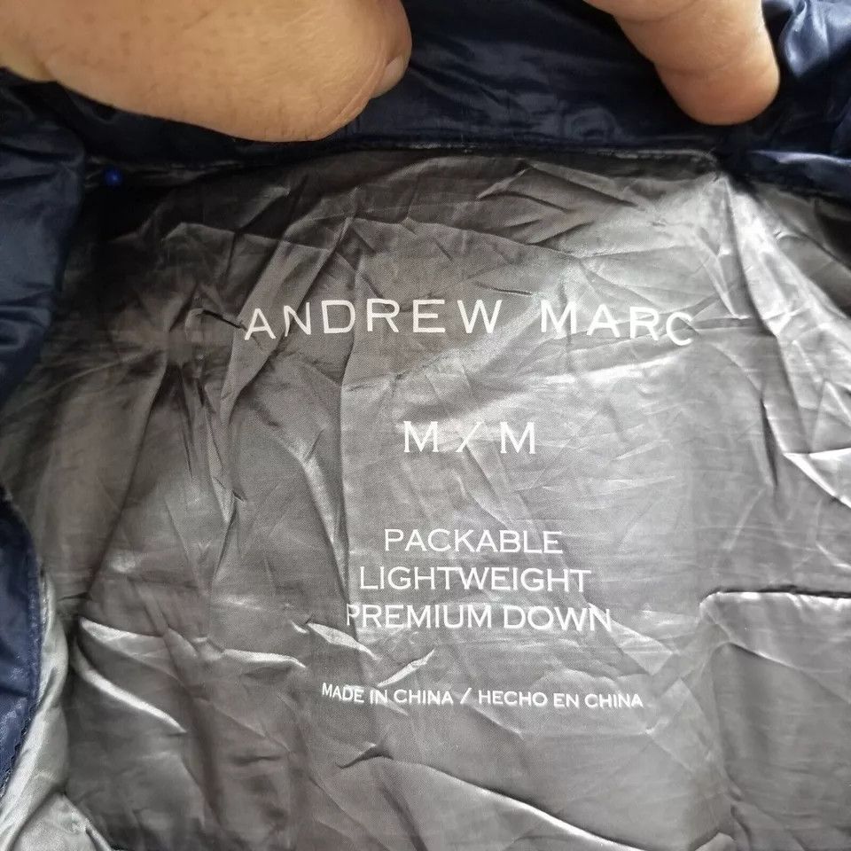 Andrew Marc Andrew Marc Puffer Jacket Womens Medium Full Zip Hooded Down Size M / US 6-8 / IT 42-44 - 6 Thumbnail