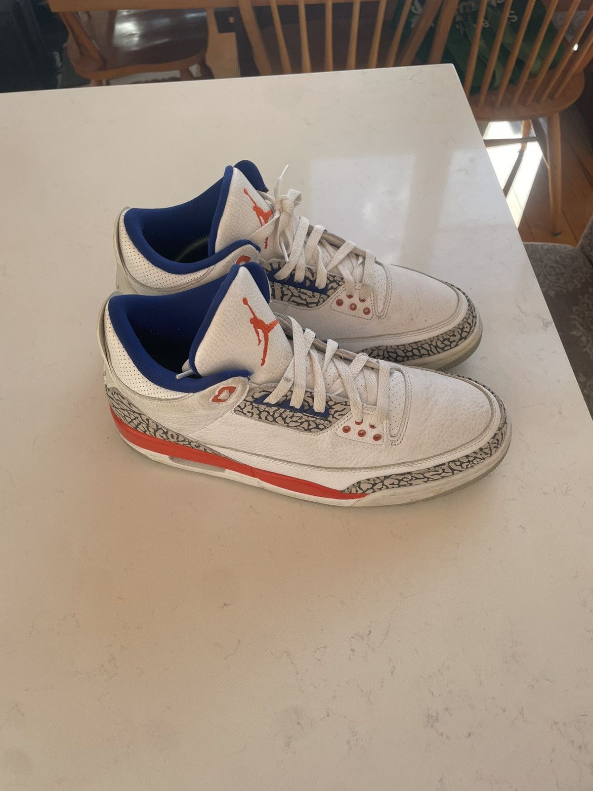 Jordan Brand × Nike Jordan 3 knicks Size US 11.5 / EU 44-45 - 1 Thumbnail